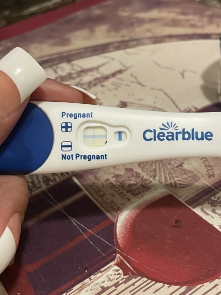 Positive pregnancy test or evaporation line?