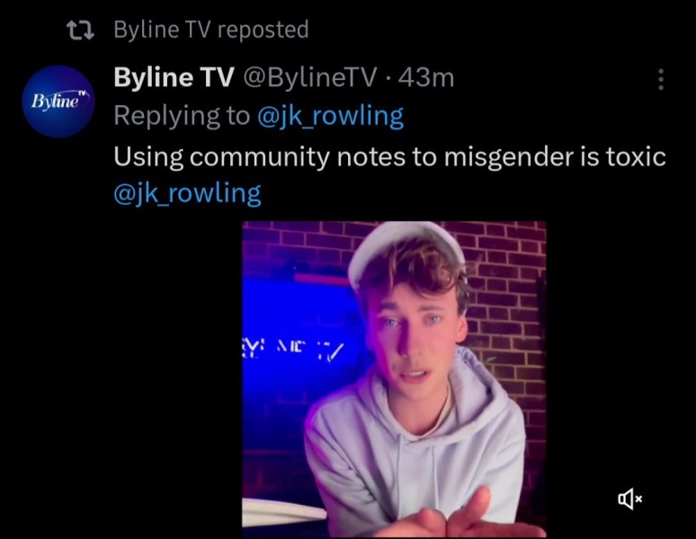 JKR is at it again…