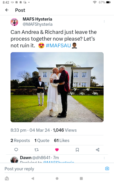Save The Date - MAFS Australia to start! (UK pace - No Spoilers)