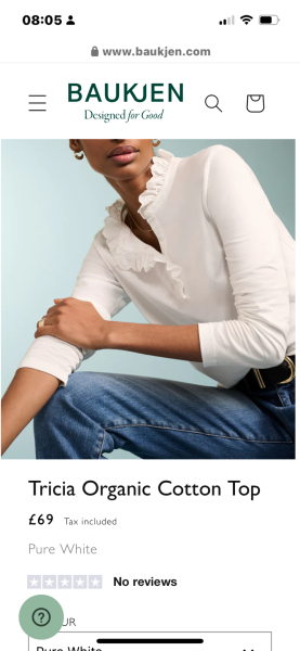 Help me find a less pricey white blouse