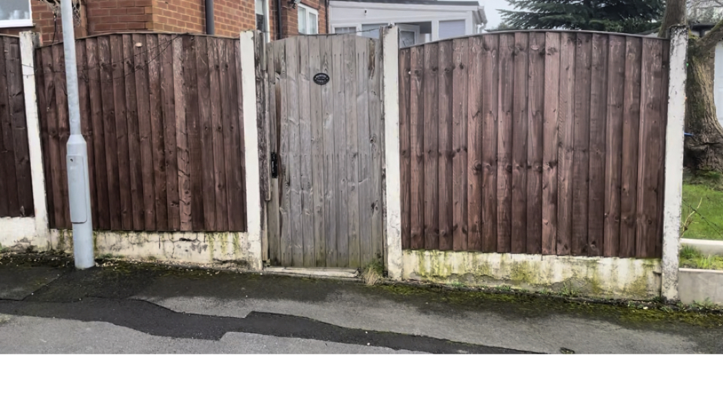 State of my new fence!