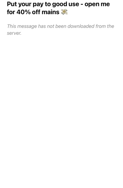 Email inbox on iPhone not showing on time and not loading
