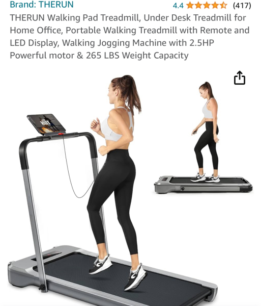 Just bought a treadmill/ walking pad and I'm stoked!