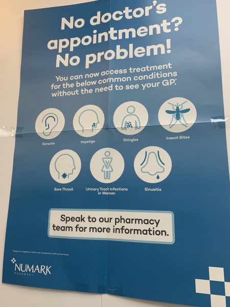 So glad pharmacy can now prescribe