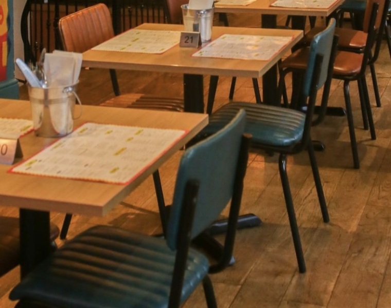 To ask for a bigger table?