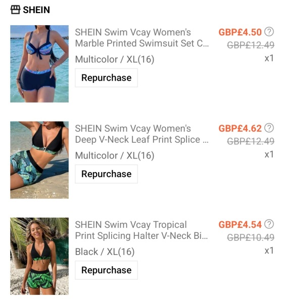 I would like a swimming costume which covers my arse please.