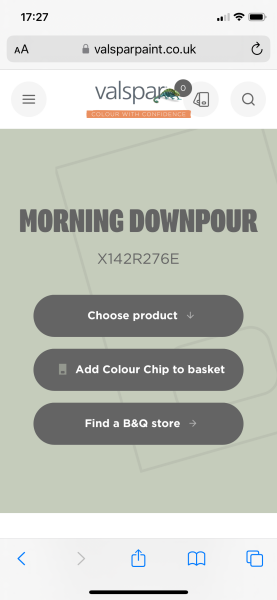 Sage green, not a dark one. Any recommendations?