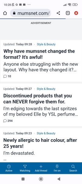Why have mumsnet changed the format? It's awful!