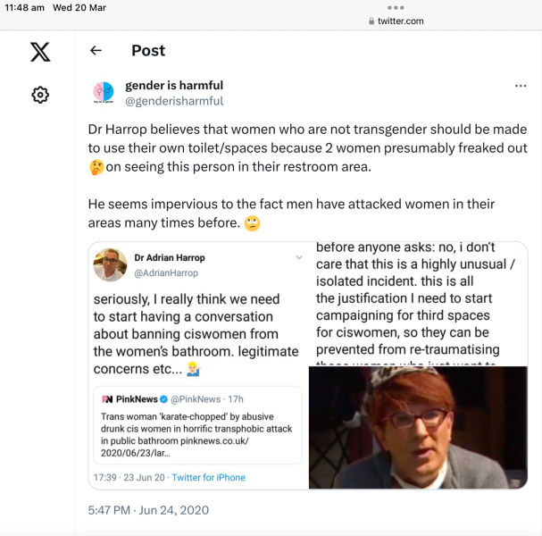 JKR vs Police Scotland?