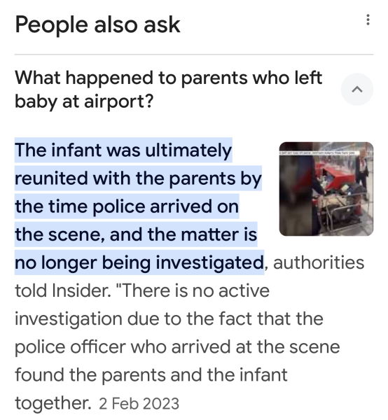 Baby left at airport after being told an extra ticket needed to be purchased