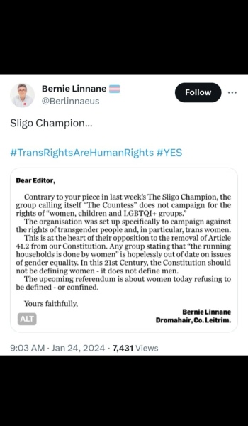 Gender Critical in Ireland Part 3