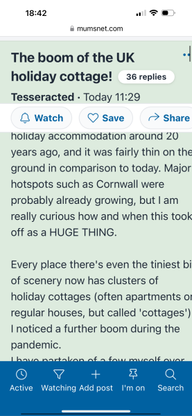 Annoying "Unwatch/Save/Share" taking up screen on mobile site