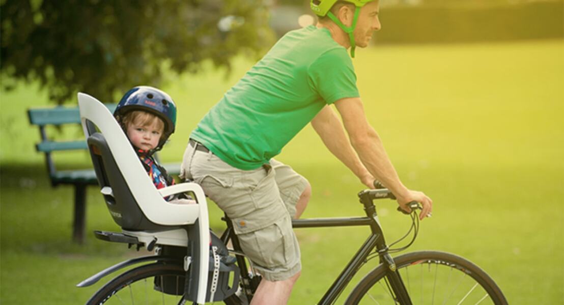 To veto DH taking baby out on push bike?!