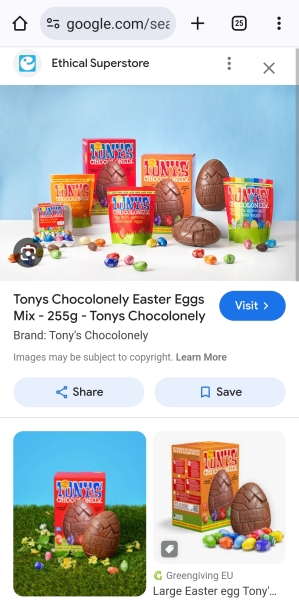 Tony’s chocolonely egg is not an egg