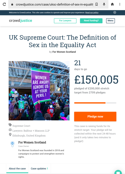 For women Scotland given leave to appeal.