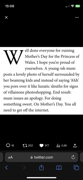 Do the Royal Family just think we are really really stupid?