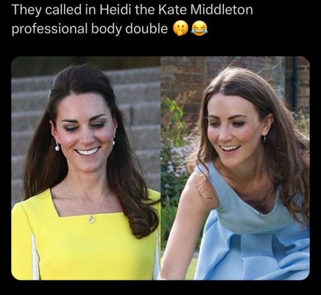 That’s not Kate. No way!