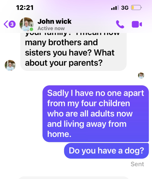 I'm being catfished on FB - LIVE!!!!