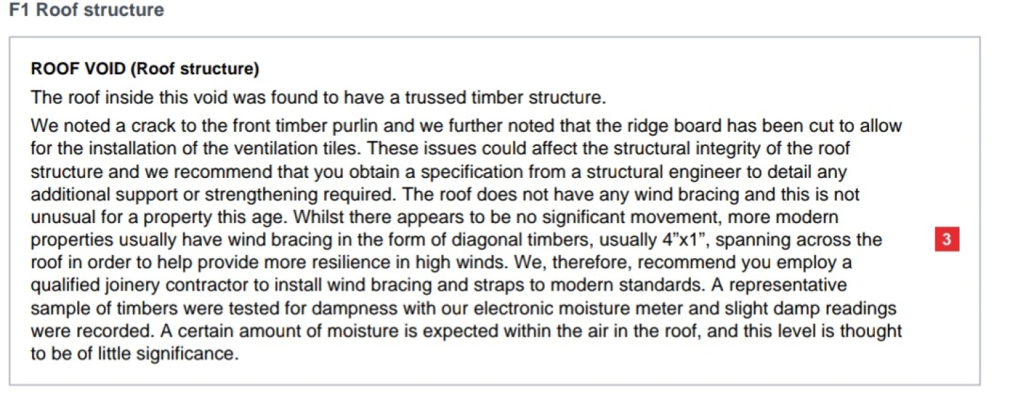 First time cash buyer level 2 survey has issues