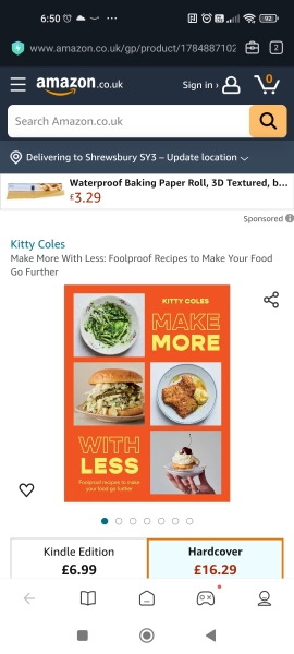 What’s the last cookbook that you bought?