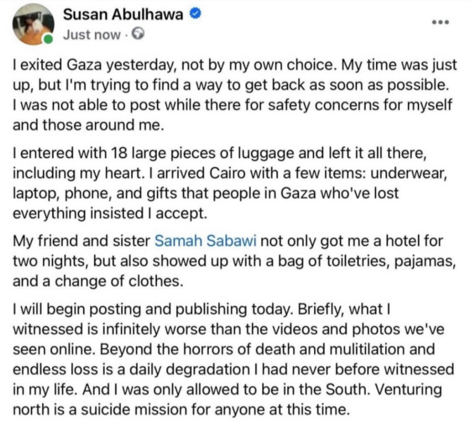 This is the reality of what Israel is doing (part 2)