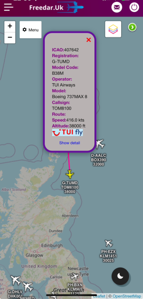 Is anyone watching flight radar?
