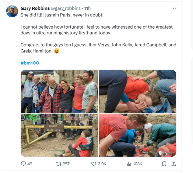 The Barkley Marathons 2024. Conch shell at the ready...