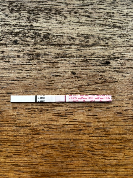 Line eyes please - 8dpo