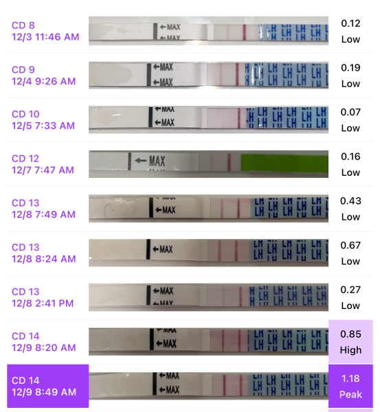 Why would my premom LH be lower on CD10 than CD7?
