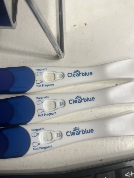 Positive pregnancy test or evaporation line?