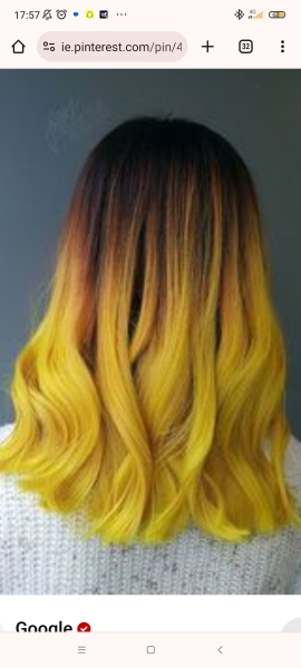 Bleaching and dying hair