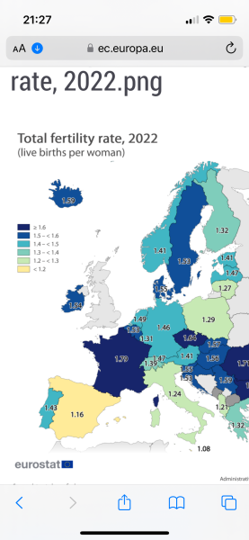 To think this country's future looks bleak due to the attitude towards having children