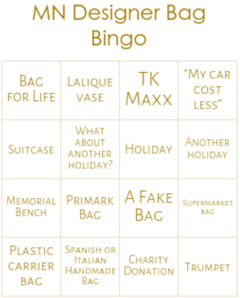 You have £1,500 to spend on a bag of your choice, what do you go for?