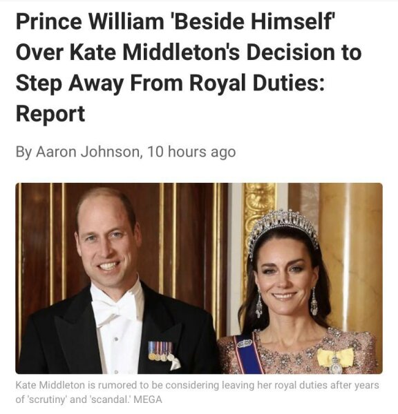 BREAKING NEWS HRH Kate & William seen today