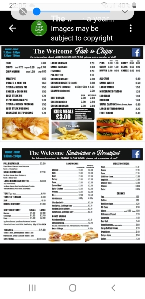 How much do you pay for fish and chips?