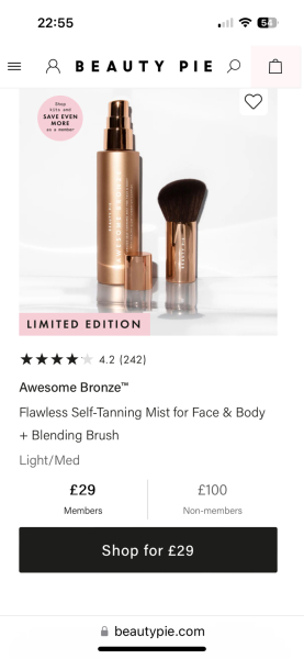 Beauty pie