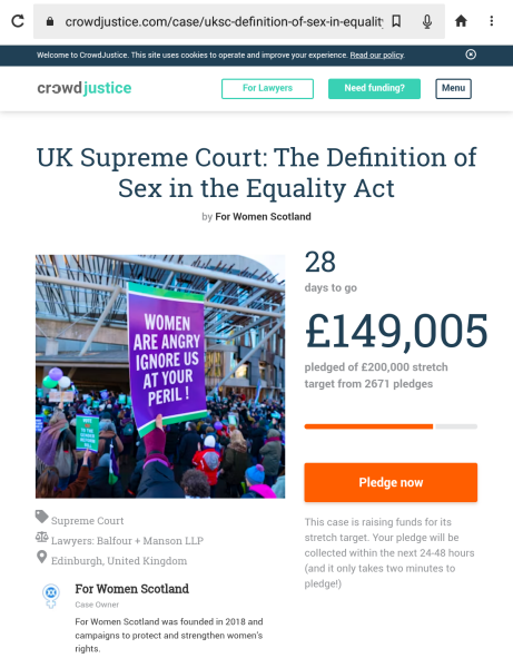 For women Scotland given leave to appeal.