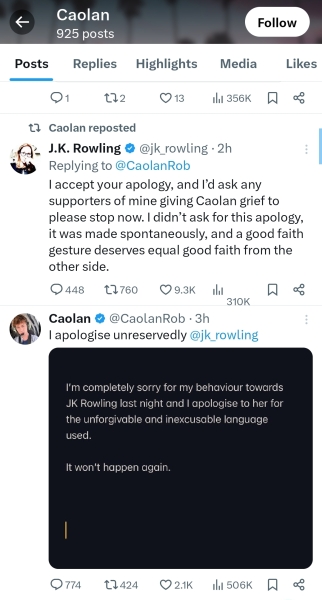 JK Rowling has sadly opened her mouth again