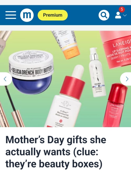 M&S - Is this really what anyone wants for Mothers Day