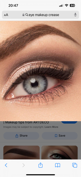If you are late 40s how are you doing eyeshadow