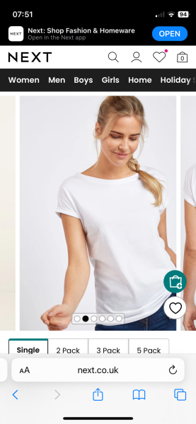 Best place for nice white t-shirts?