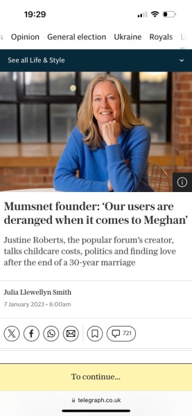 Why did the "Lisa Johnson One to Many" thread get deleted?