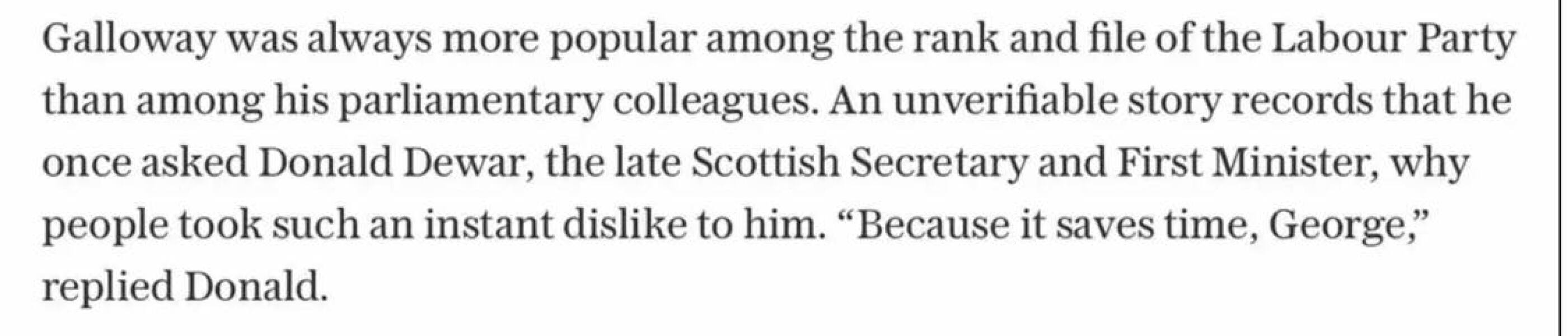 George Galloway