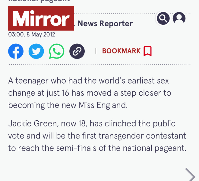 No more puberty blockers for children from the NHS - reported in the Times!