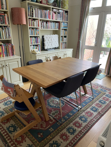 Should I get rid of our dining table and use just the kitchen island?