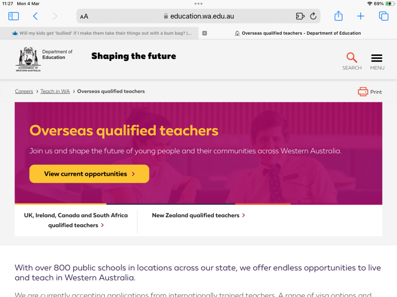 Massive ads taking over screen again
