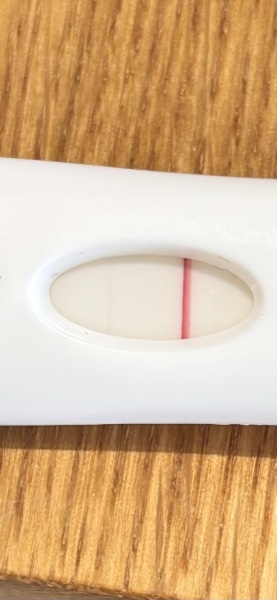 Accidental bfp? Line eyes....