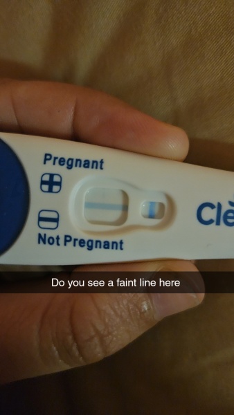 Clearblue pregancy test. Is this real positive or a evap lone