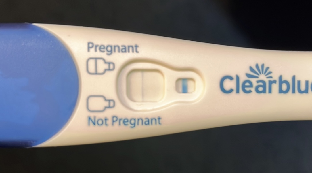 Am i pregnant or is the clear blue an evaporation line?!
