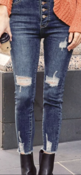 What screams frumpy?